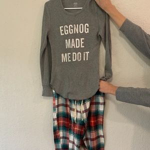 Old Navy Christmas Pajama Set